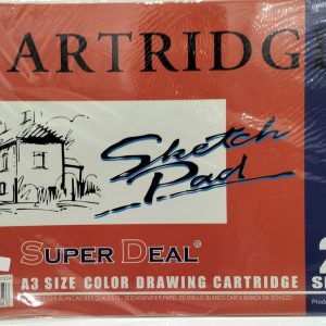 Super Deal A3 sketch pad colored 20sh