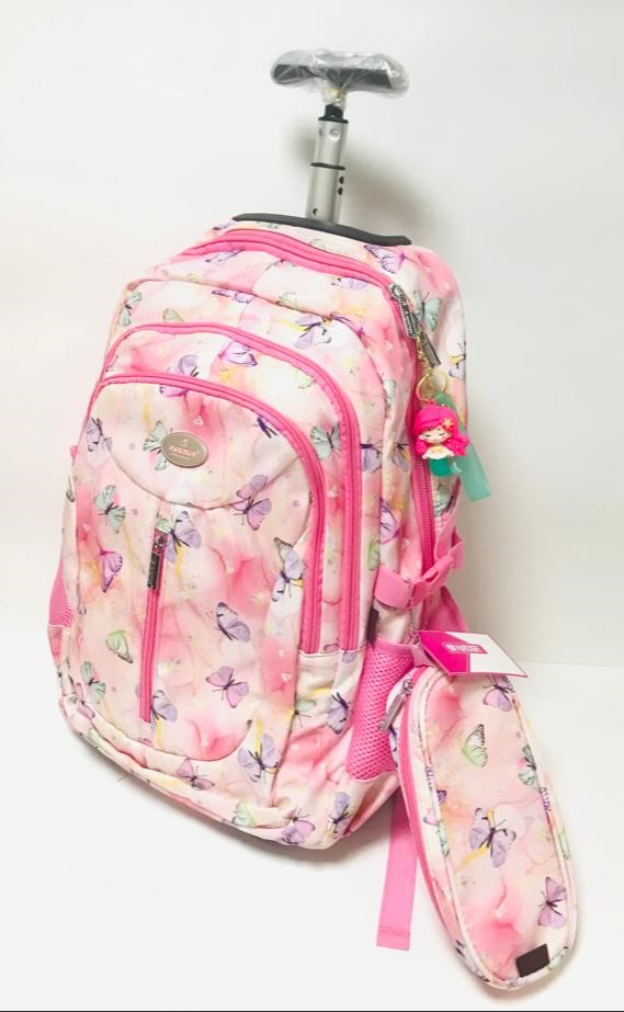 ⁦Trolley school bag size 18inch⁩ - الصورة ⁦1⁩