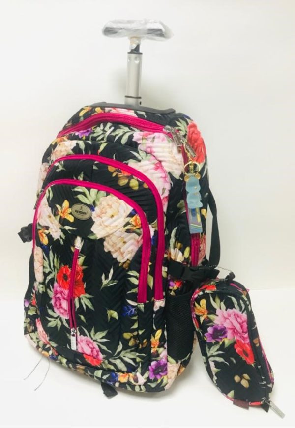 ⁦Trolley school bag size 18"⁩ - الصورة ⁦1⁩