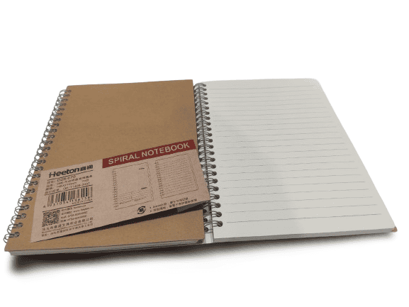 ⁦NOTE BOOK WOOD COVER D25-670⁩ - الصورة ⁦1⁩