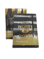 Mikirei - Notebook Warna Black Gold Series