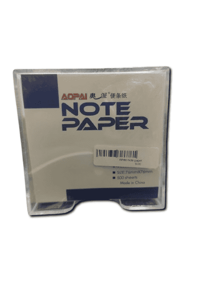 ⁦AOPAI NOTE PAPER⁩ - الصورة ⁦1⁩