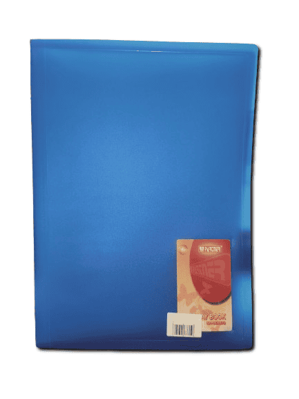 ⁦Partner Clear Book A4 Assorted Colors 30 Pockets⁩ - الصورة ⁦1⁩