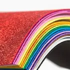 ⁦EVA Foam Glitter with Sticker 50*70cm⁩ - الصورة ⁦3⁩