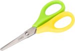 ⁦Deli D60100 114mm Trendy Dual Color Design Scissors⁩ - الصورة ⁦3⁩