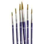 ⁦PARTNER – ARTIST BRUSH ROUND – (6 Pcs/PKT)⁩ - الصورة ⁦3⁩