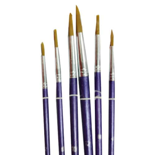 ⁦PARTNER – ARTIST BRUSH ROUND – (6 Pcs/PKT)⁩ - الصورة ⁦3⁩