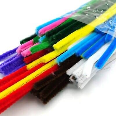 ⁦Colored Kids Chenille Wire DIY⁩ - الصورة ⁦1⁩