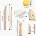pottery tool kit set painting knife 529k3008
