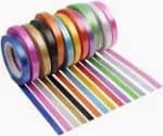 ⁦Satin Ribbon Roll Colorful 1inch⁩ - الصورة ⁦2⁩