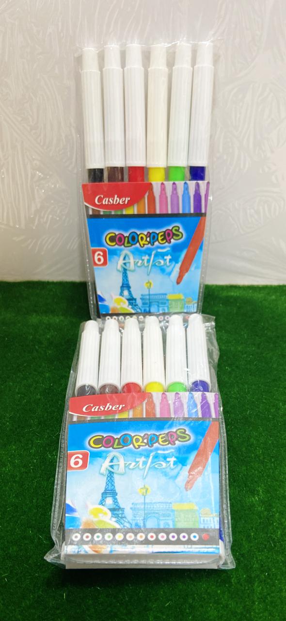 ⁦Casbed colorpeps 6pcs⁩ - الصورة ⁦1⁩