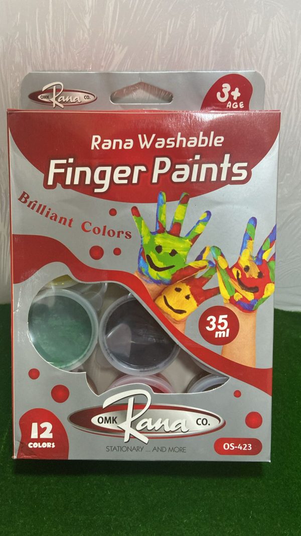 ⁦RANA Washable Finger Paints 35ML⁩ - الصورة ⁦2⁩