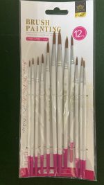 RANA Brushes White Rod 12PCS