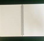 ⁦Note Book Wood Cover 25-670⁩ - الصورة ⁦2⁩