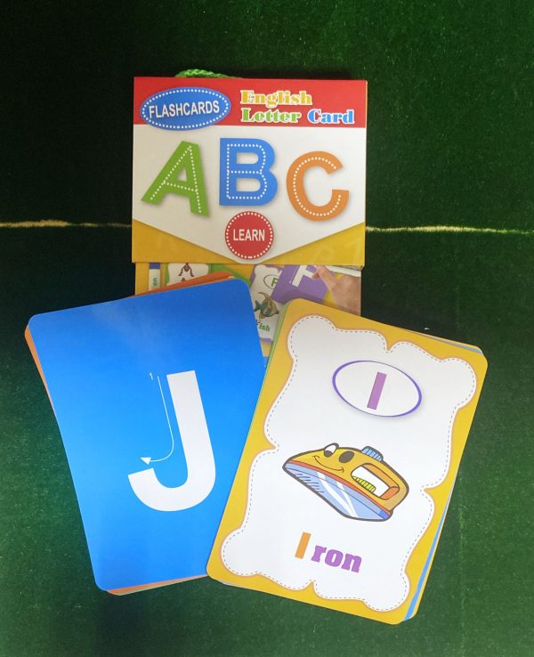 ⁦بطاقة فلاش حروف اللغة الإنجليزيـة⁩ - الصورة ⁦1⁩