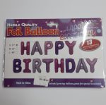 Foil Balloon Happy Birthday