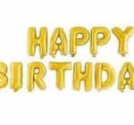 ⁦Foil Balloon Happy Birthday⁩ - الصورة ⁦2⁩