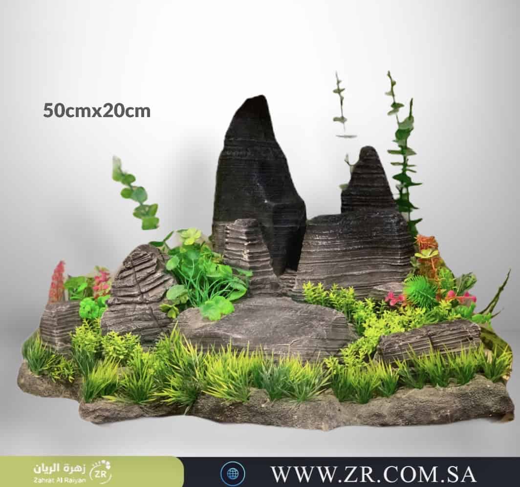 0bea577d-b21b-4c76-85a9-399ec19b96f5 Interior decoration for a fish tank