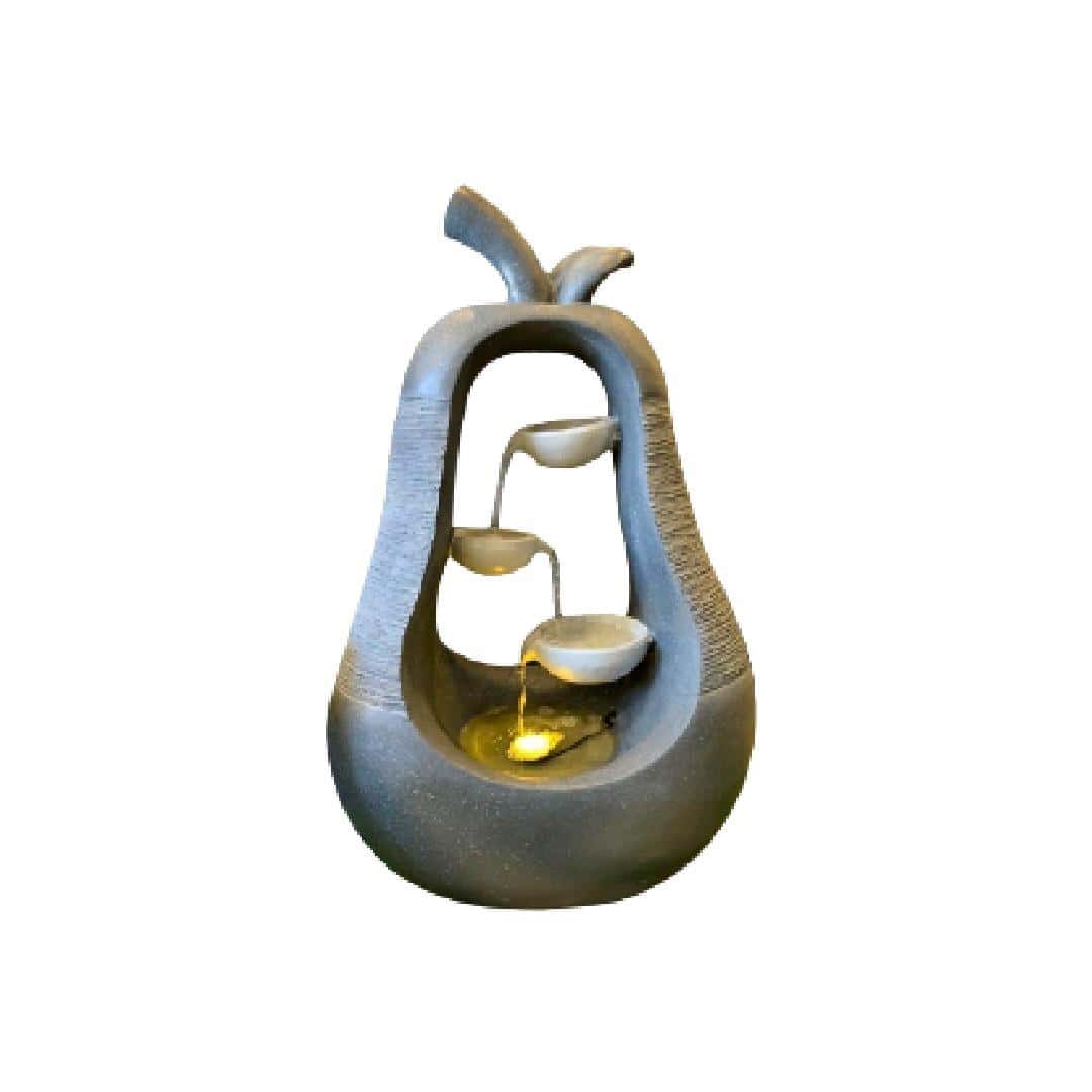 Pear shaped fountain Pear shaped fountain