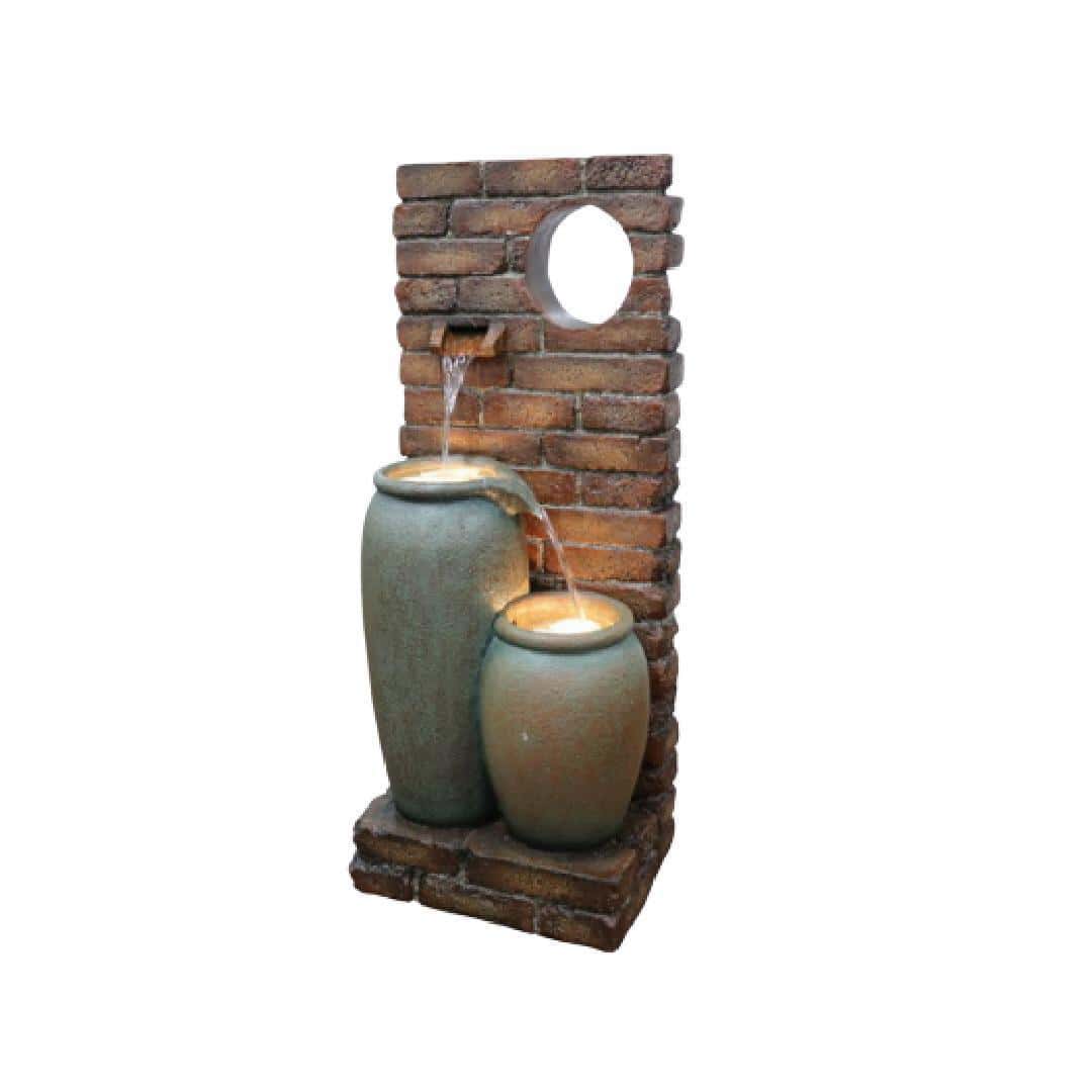 Fiber Stone Style Fountain Fiber Stone Style Fountain