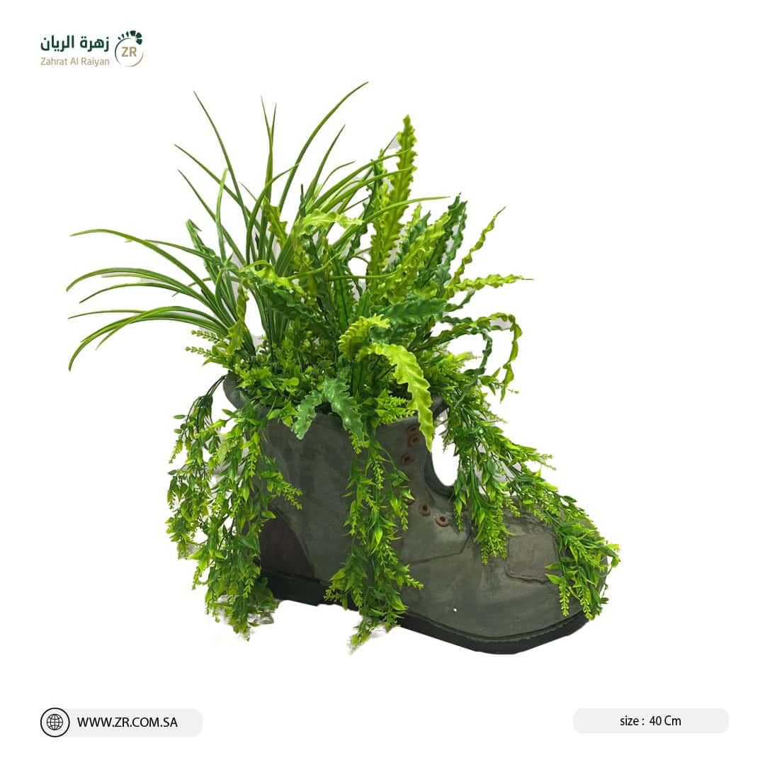IMG-20220809-WA0040 ديكور حذاء مُنسق بزرع