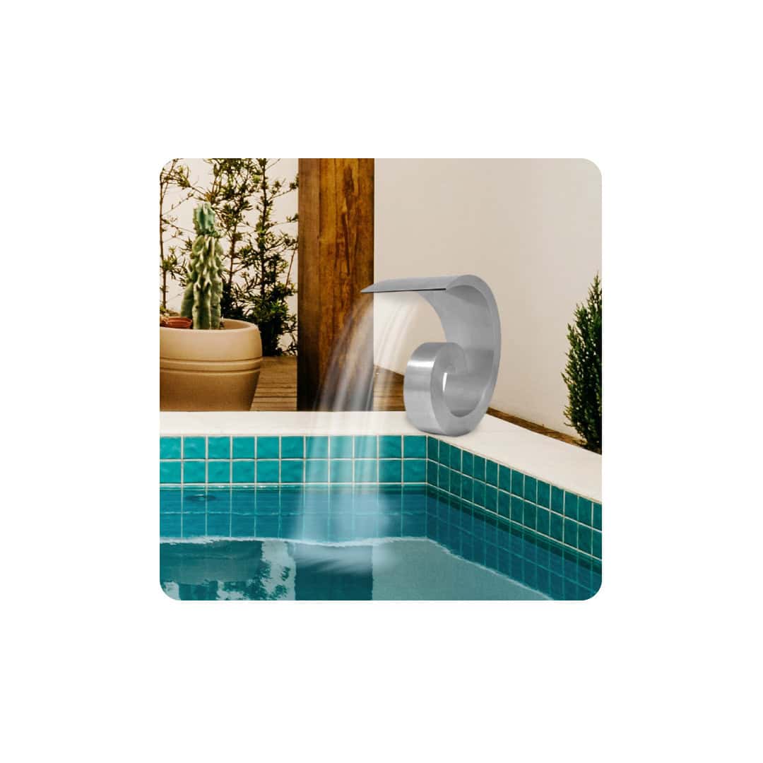 Swimming pool drain Steel pool drain