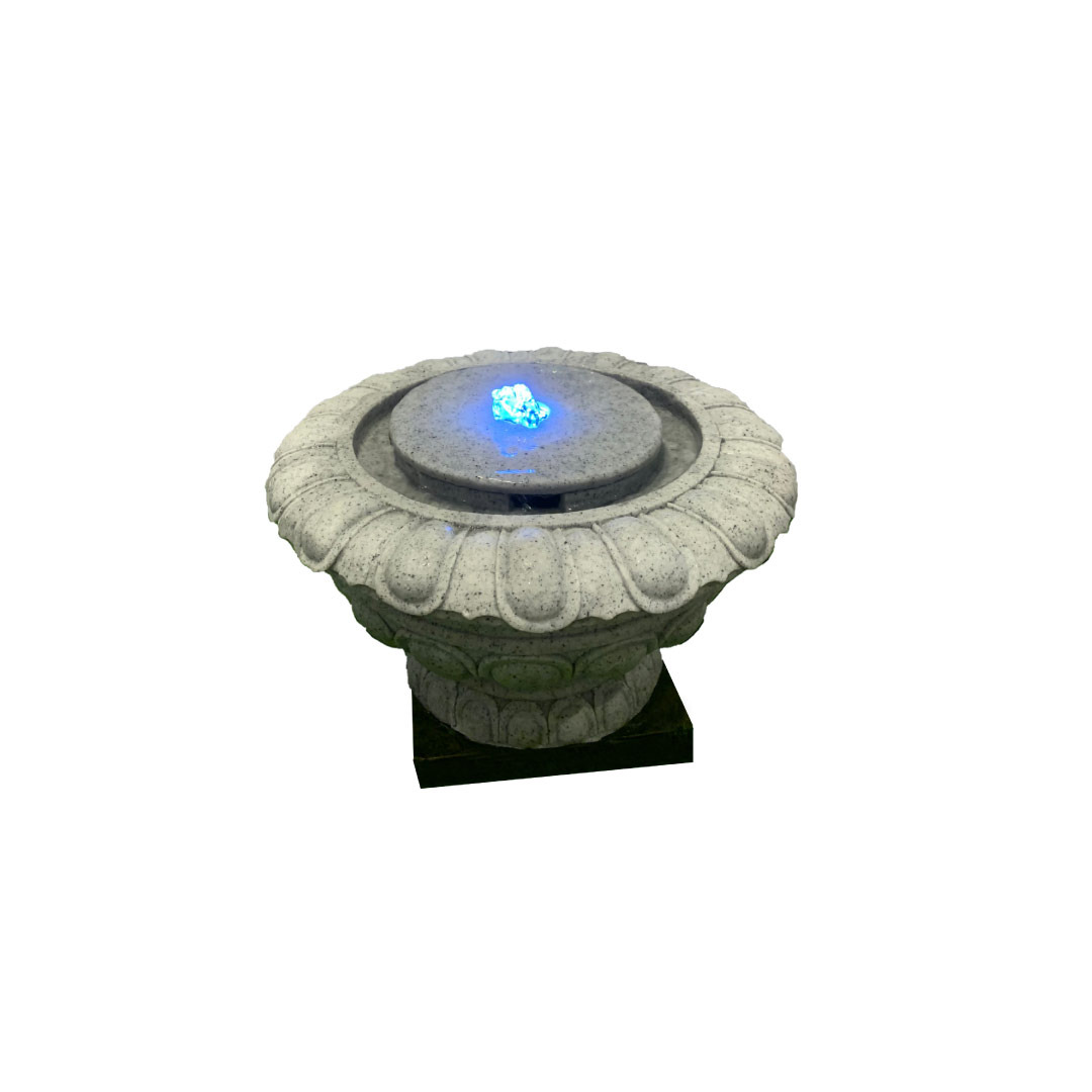 Home fountain illuminated home fountain