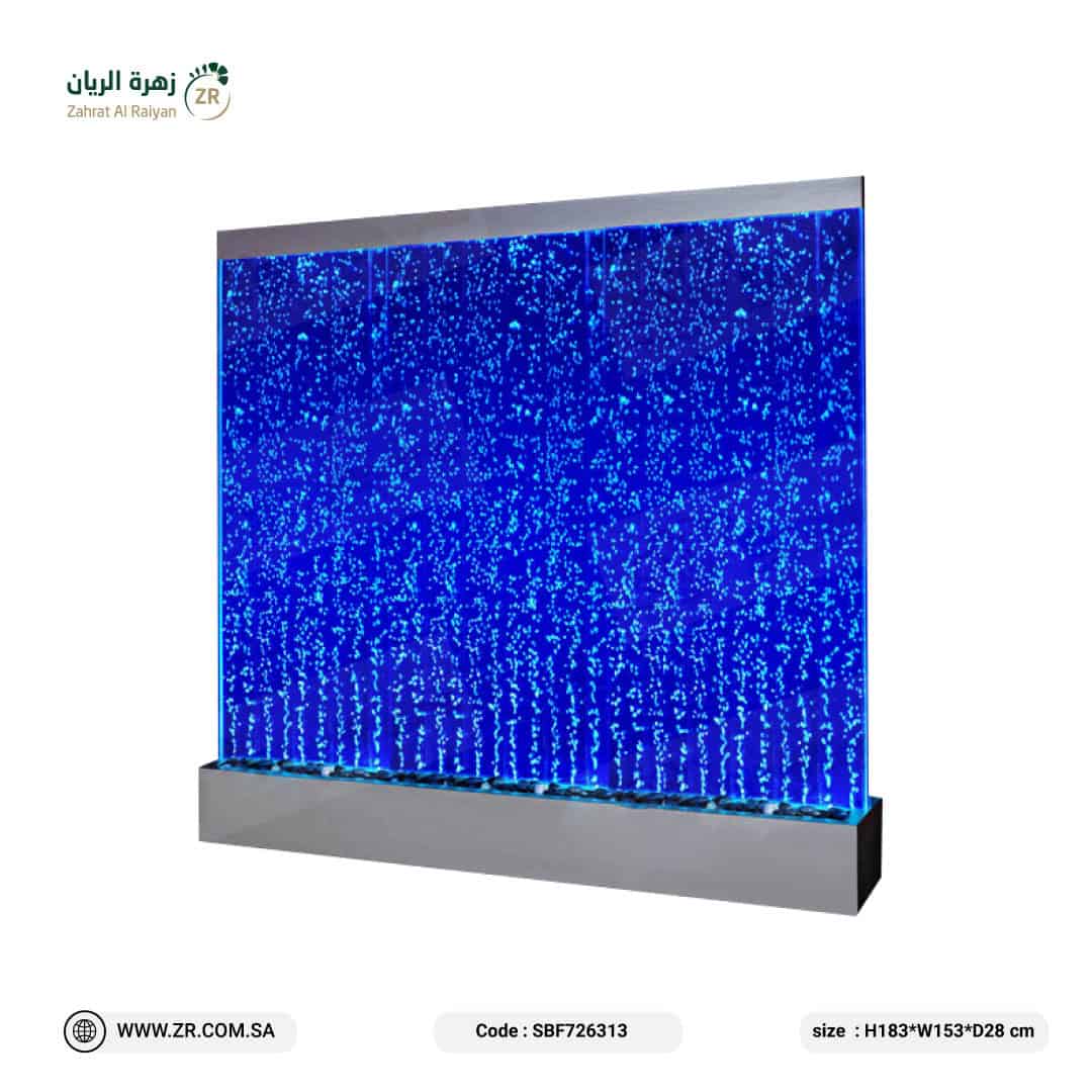 IMG-20230906-WA0019 شلال مودرن استيل اكريليك بفقاعات مع اضاءة - الصورة 1