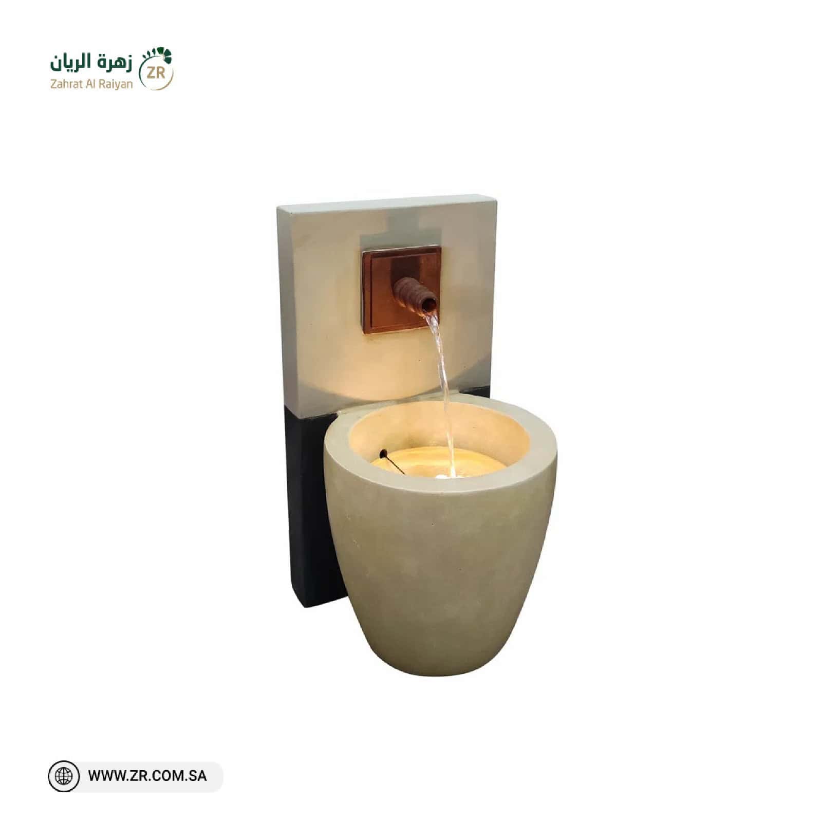 IMG-20240213-WA0012 نافورة مودرن مضيئة - Image 1