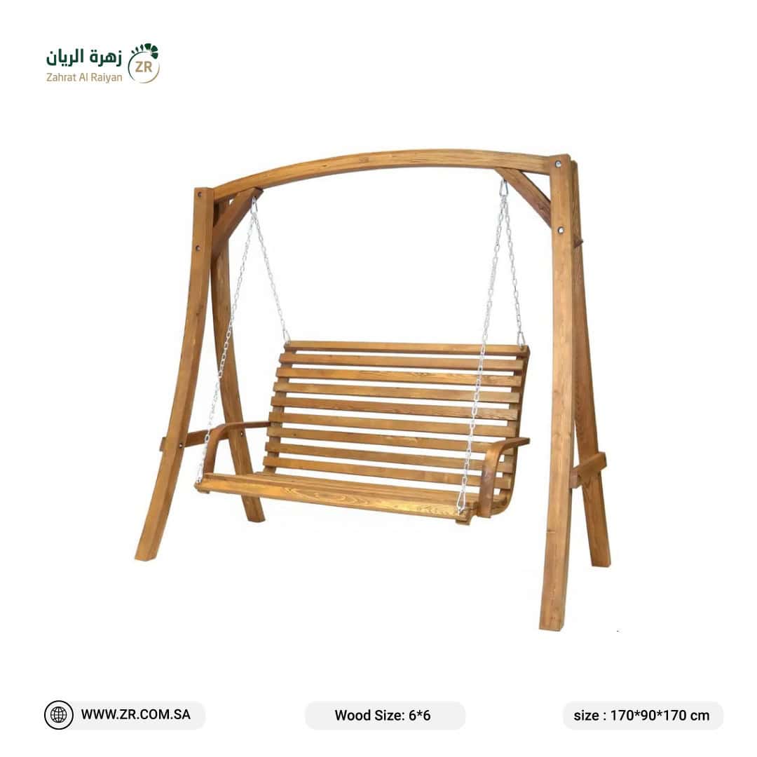 IMG-20240227-WA0013 أرجوحة خشبية مميزة - Image 1