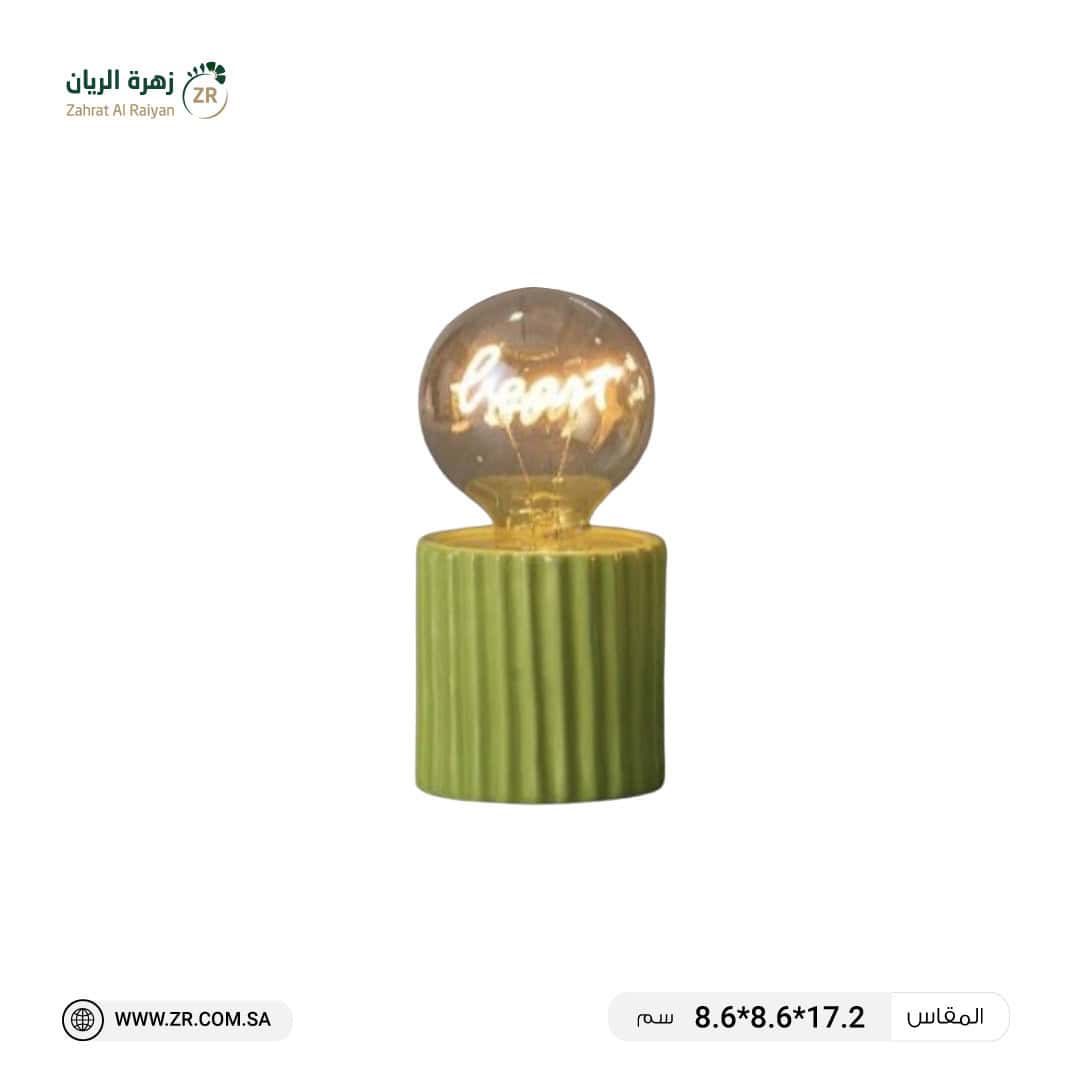 IMG-20240327-WA0044 إضاءة سيراميك طاولة مقاس 8سم heart - Image 1