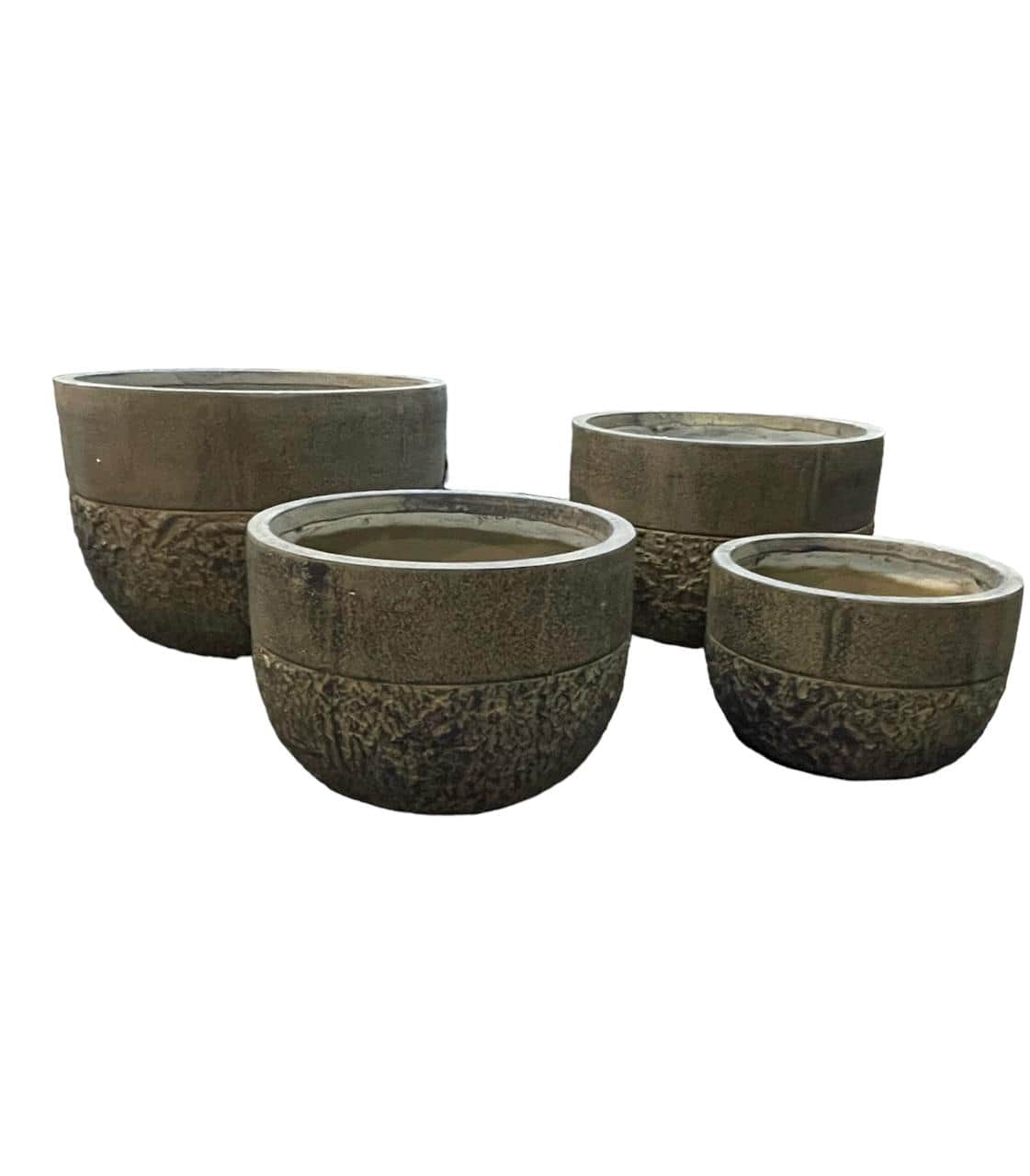 Fiber round basin حوض زراعى دائرى بنى - Image 1
