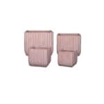 Rose polygonal planters
