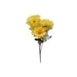 Yellow artificial rose