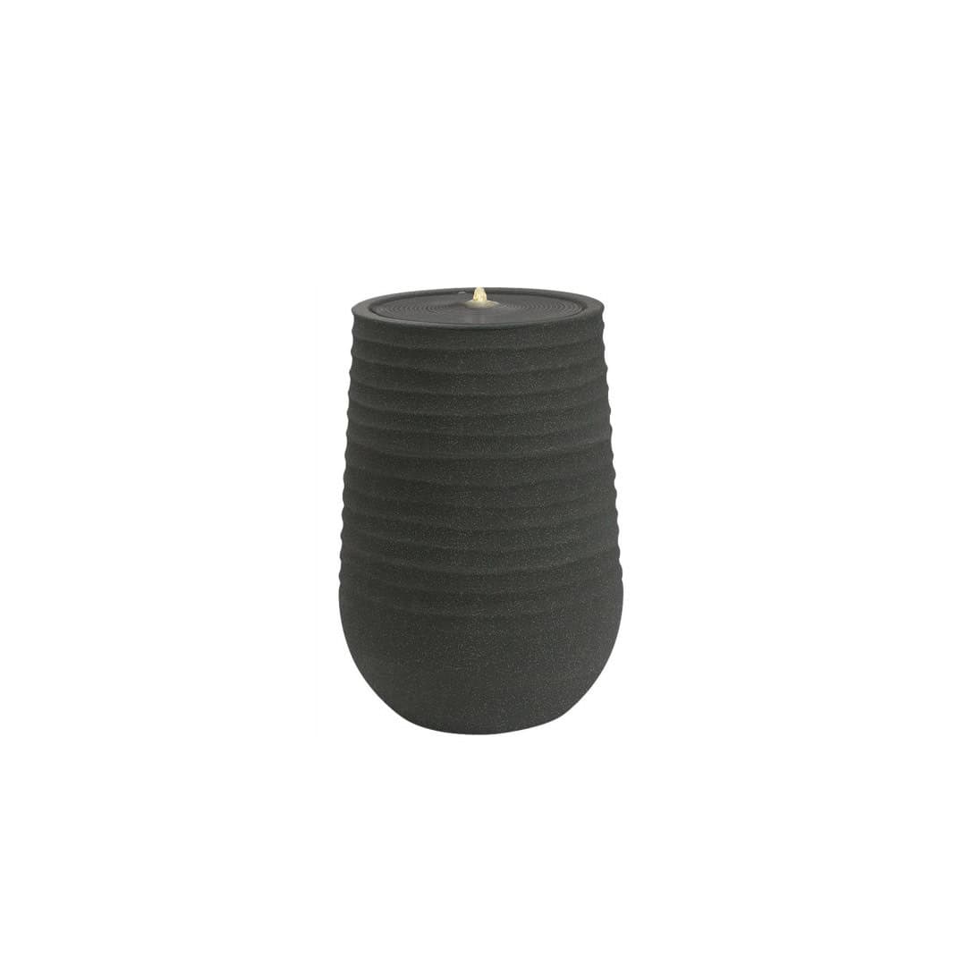 IMG-20250302-WA0040 نافورة اسطوانية بولي ايثيلين عالي الكثافة (HDPE) ذو طابع حجرى اسود - Image 1