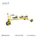 دراجة 3عجلات ثلاثية لون اصفر