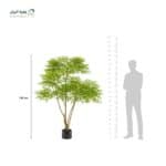 شجرة صناعية ناندينا اوراق خضراء 1.8 متر - Image 2