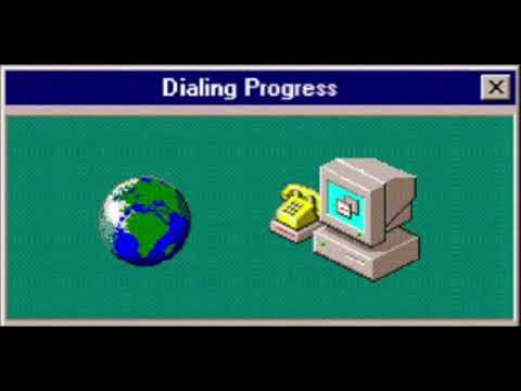 1 hour SFX Sound Effects - Dial up internet modem connection - YouTube