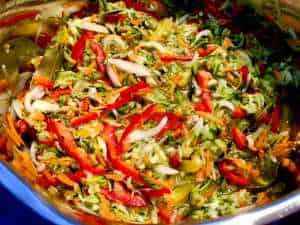 Surówka z cukini w zalewie octowej