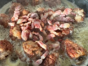 Makaron z pulpecikami w sosie carbonara - IMG 8998