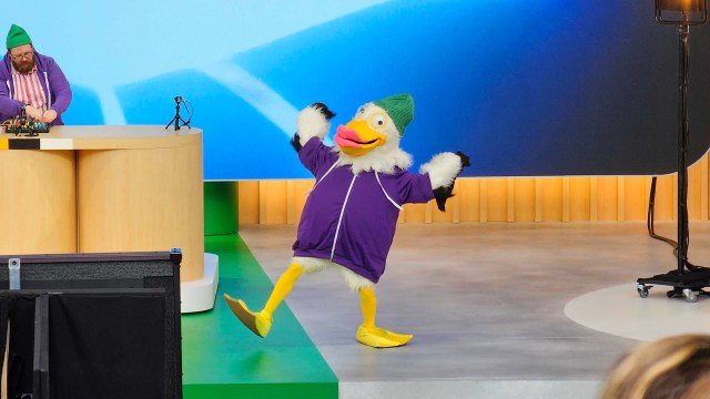 The stage at Google IO 2023