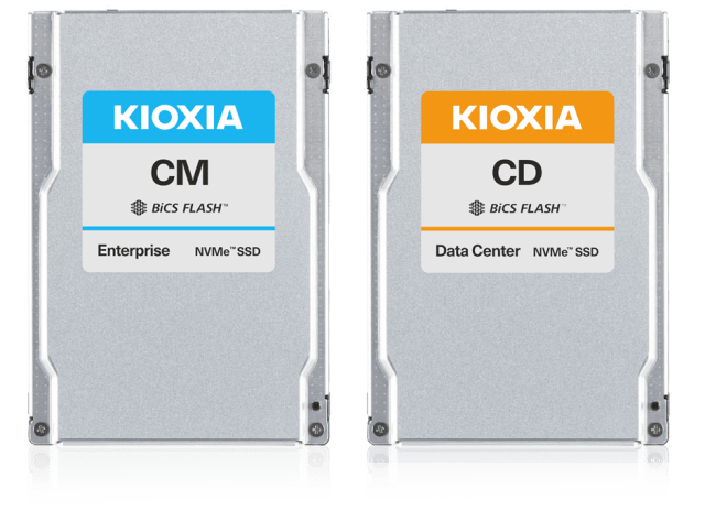 Kioxia CM Series 30.72TB and CD Series 15.36TB PCIe NVMe SSDs