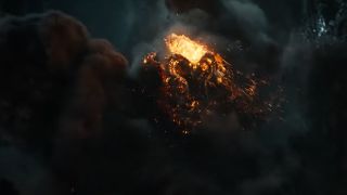 Durin's Bane climbs the walls of its tomb in The Rings of Power season 2