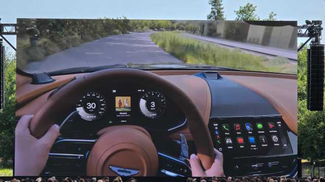 Apple CarPlay Ultra shown at WWDC 2025