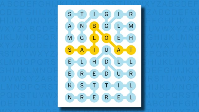 NYT Strands answers for game 441 on a blue background