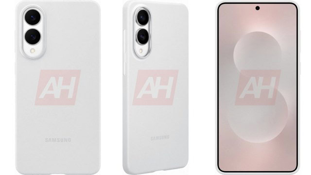 Leaked images of Samsung phone cases for the Samsung Galaxy S25 Edge via Android Headlines