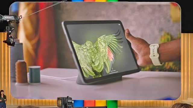 Google Pixel Tablet at Google IO 2023