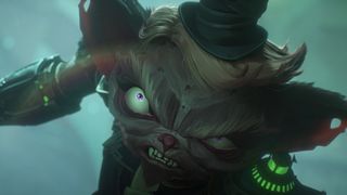A close up shot of Smeech in Arcane season 2