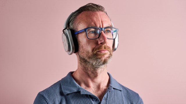 The Nothing Headphone (1) worn by a man