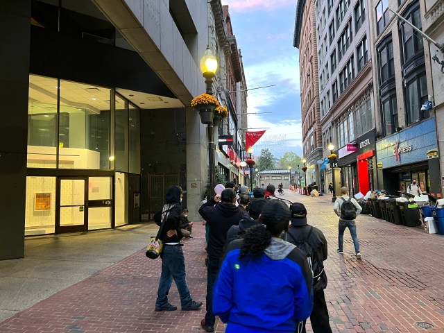 PS5 restock line GameStop